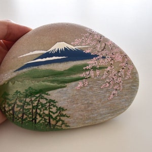 Makie pebbles 023 Sakura & Mt.Fuji zdjęcie 5