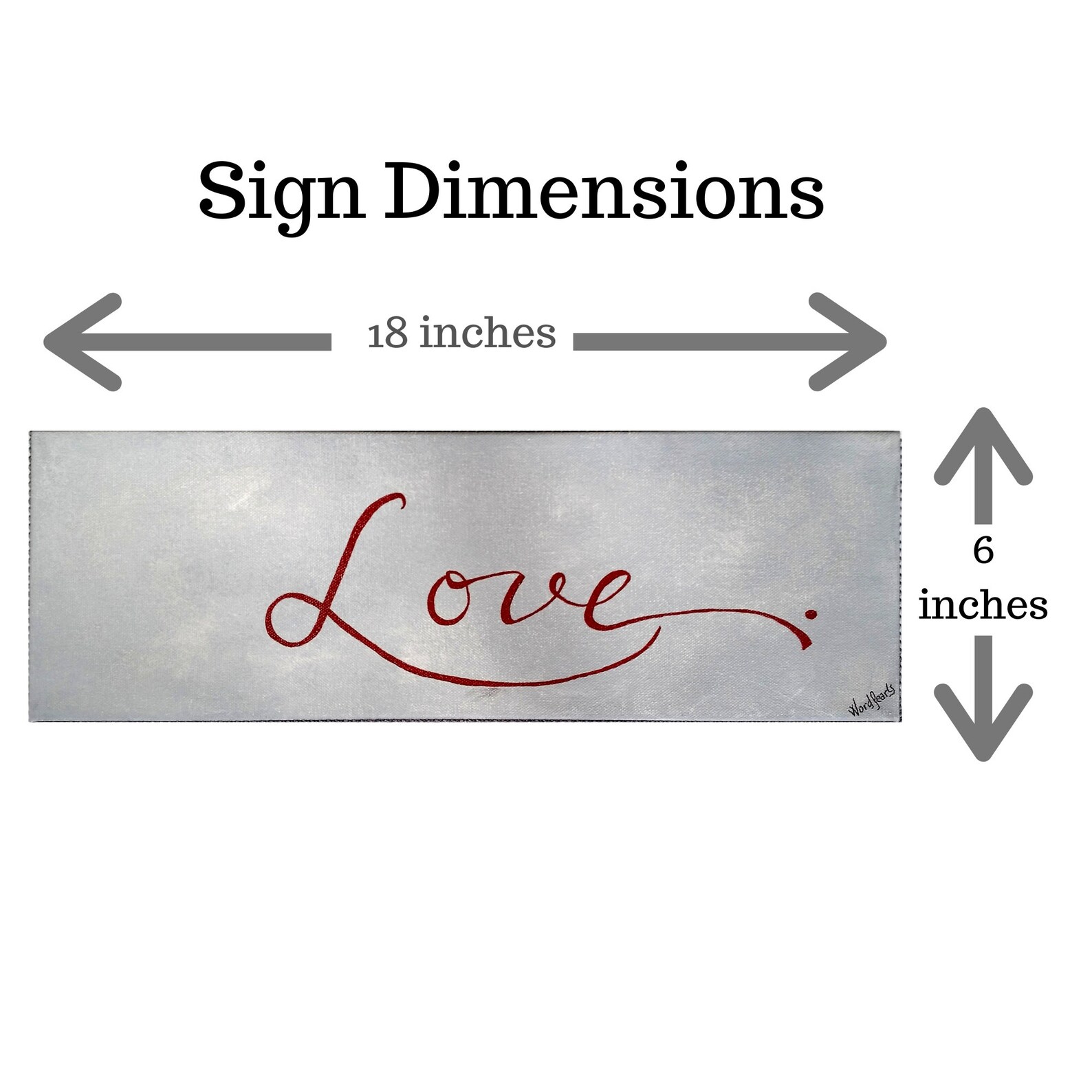 Script Art Script Wall Art Simple Art Script Sign Love Etsy