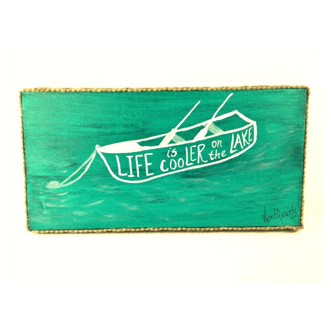 Lake Decor Lake Wall Decor Wall Decor Lake House Beach House Beach