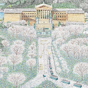 Philadelphia Eagles Parade Poster - Philadelphia Art - Eagles Decor - Gifts For Him - Man Cave - FREE SHIPPING - Eagles Gifts