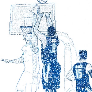 2016 Villanova Wildcats National Championship Word Art - FREE Shipping - 16&quot;x20&quot; - Villanova Basketball - Nova Nation
