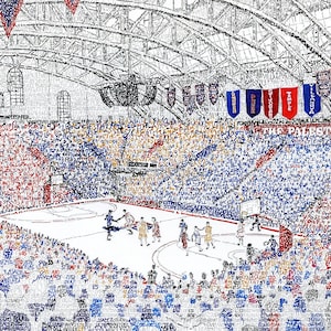 The Palestra Word Art Print - Philadelphia Art - Philadelphia Decor - FREE Shipping - 16&quot;x20&quot; - Philadelphia Basketball - NCAA