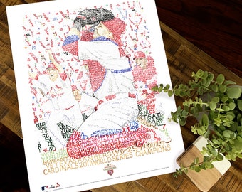 2011 Cardinals Word Art - 16x20 Unframed - Handwritten with Every Game from 2011 –  Gifts & Decor