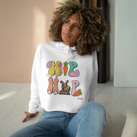 Women's Crop Top Hoodie