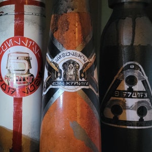 Podracer Engine and Droid Care Product Stickers (Set of 3)- Star Wars Inspired