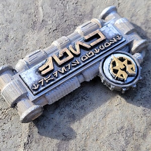 Custom Name Badge Greeblie- Star Wars Inspired