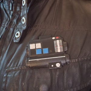 TIE Fighter Pilor Chest Box Greeblie- Star Wars Inspired