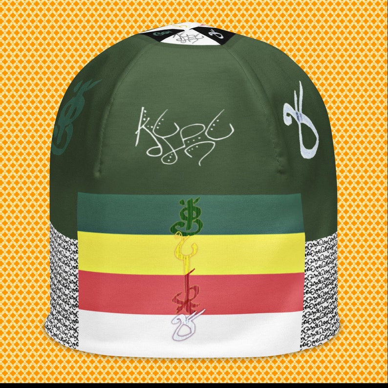 TILUN MASTER CAP Unisex Divination Card Beanie Hat | Esoteric Game ...