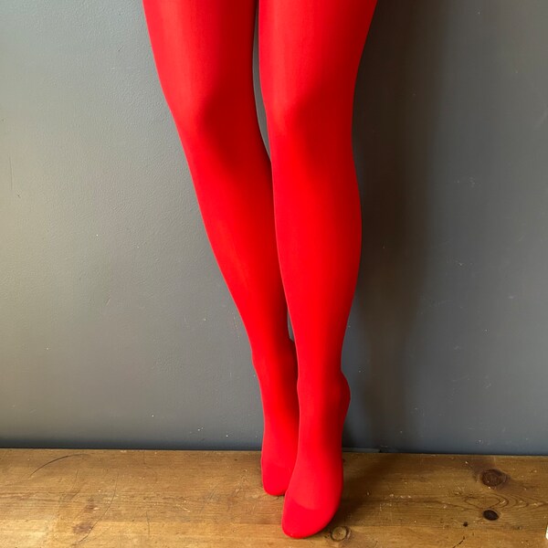 Opaque Nude Tights - Etsy