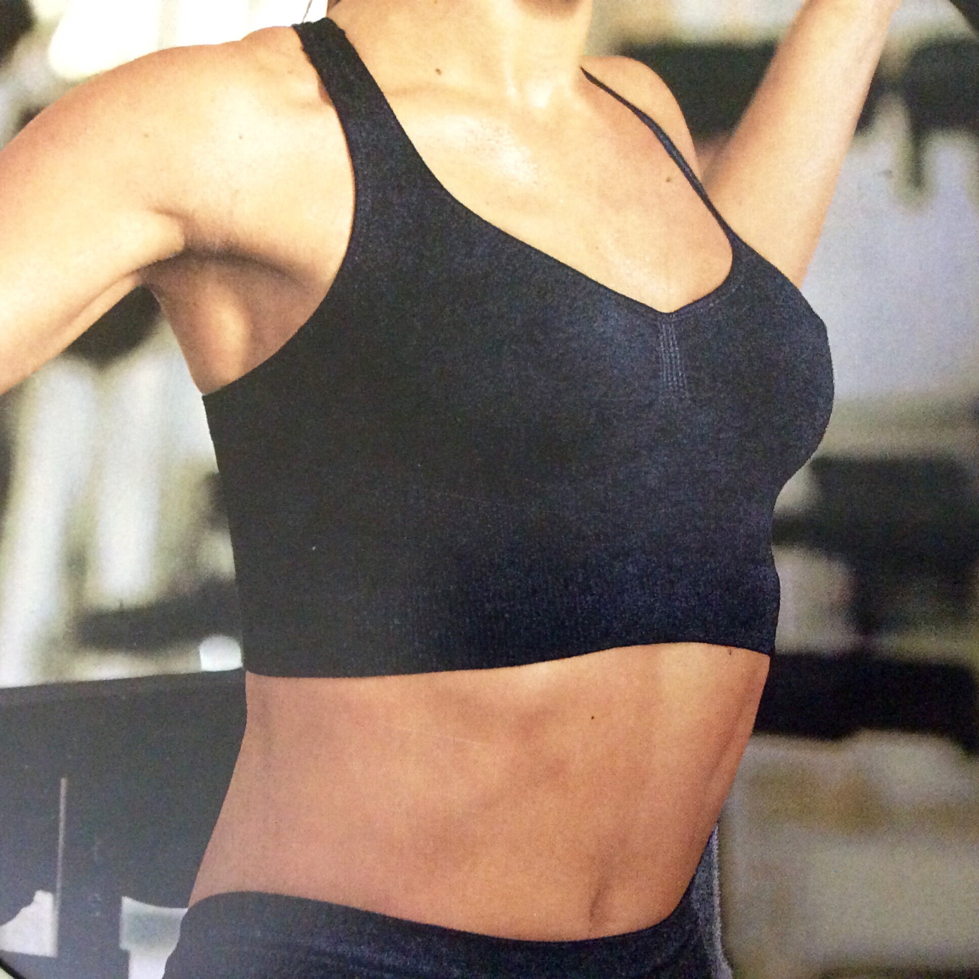 Workout Padded Bra, Lavender Padded Sport Bra, Push up Sport Bra, Gym Sport  Yoga Fitness Wear Bra, Size XL 16/18,no.108 