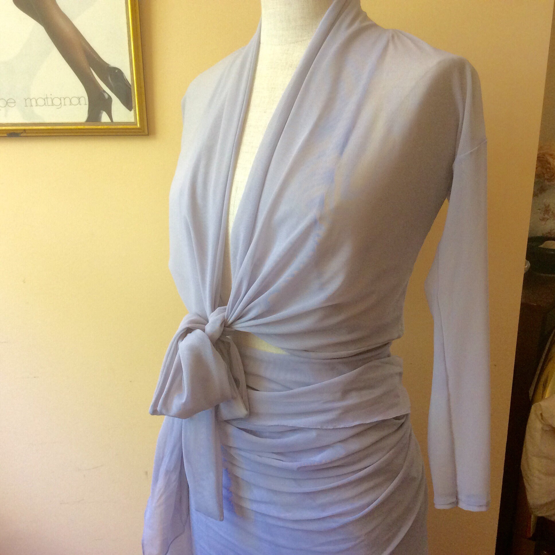 Sheer wrap top Clearance