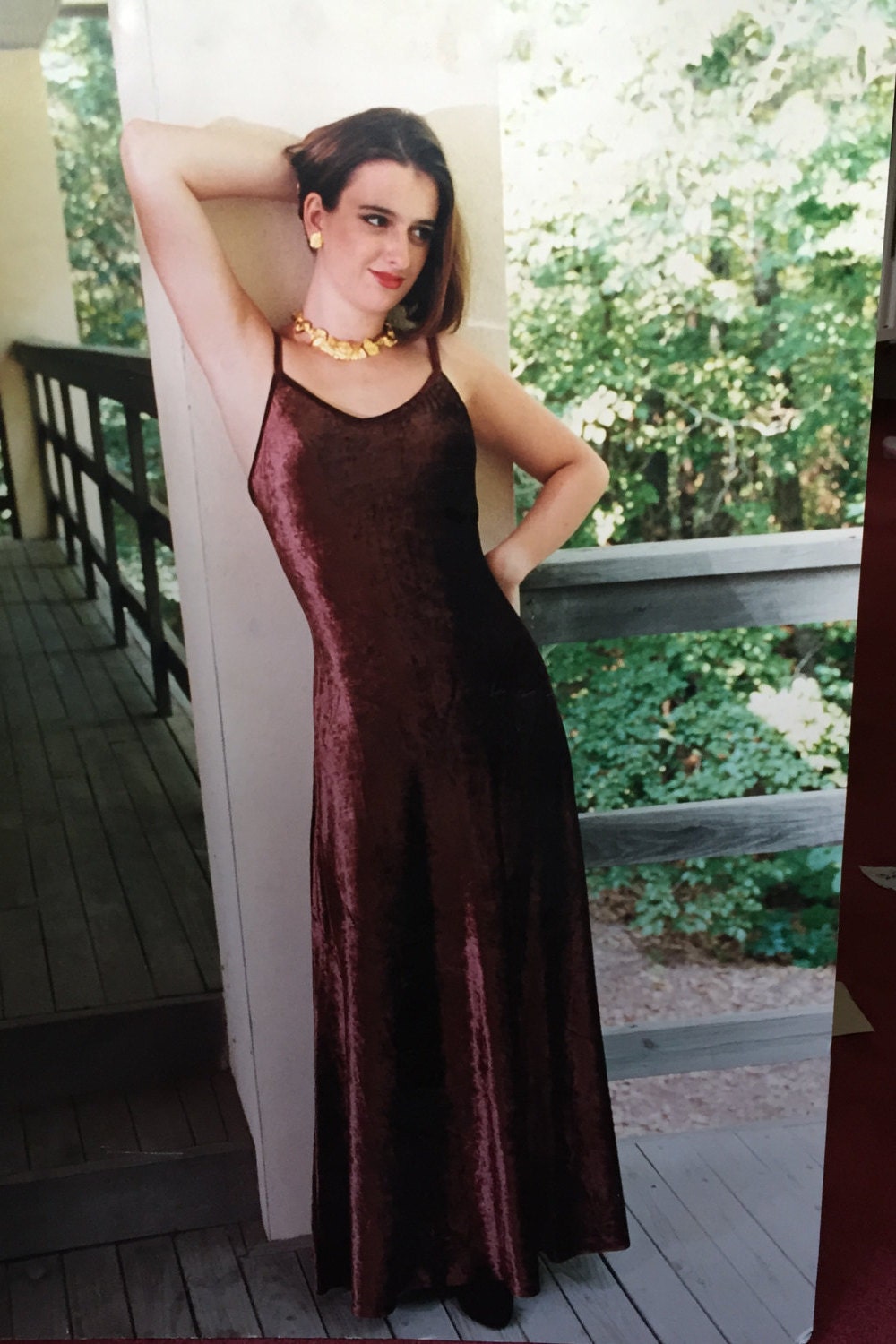 Spaghetti strap 90s dress sale