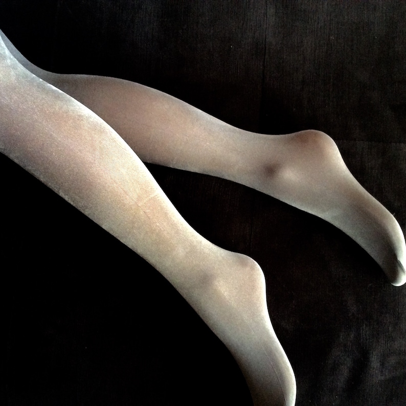 glossy opaque tights