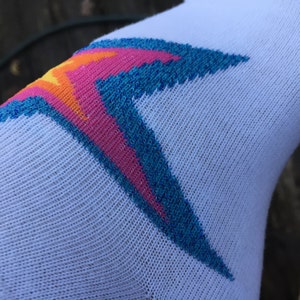 Fun Designer Socks Texture Funky Girls Socks Gift Socks - Etsy