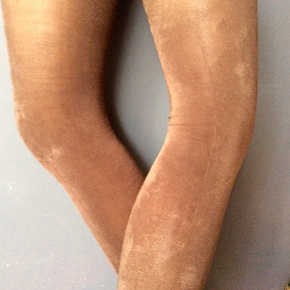 Thick top shiny tights