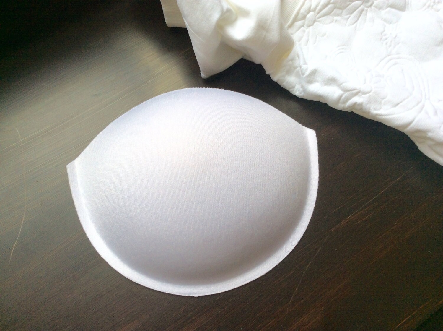 Strapless White Bustier Tube Seamless Stretch Top With Cup Bra Double Bra Top Removable Cups ...