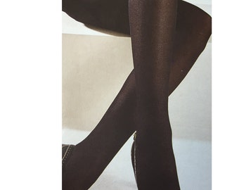 Heavy Grey Opaque Tights Matte Finish 