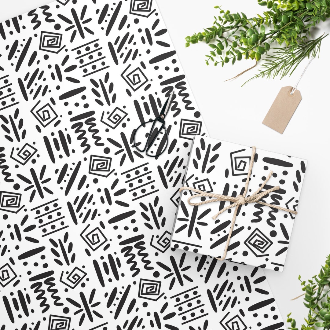 Vibrant Kwanzaa Wrapping Paper Cultural Celebration Gift Etsy