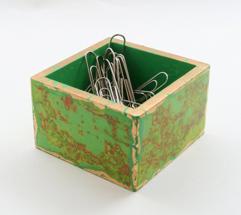 Pen Holder Paper Clip Holder Desk Top Decor Desk Organizer Set Modern