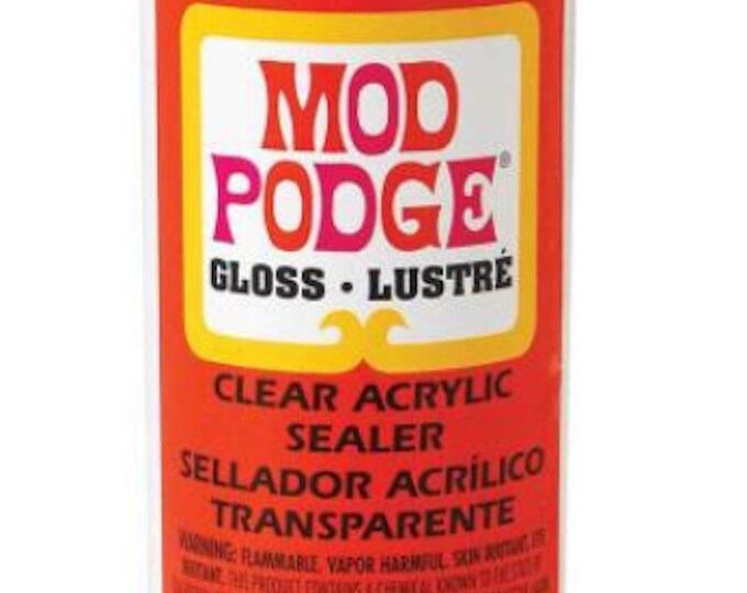 Mod Podge Clear Acrylic Aerosol Sealer 12 Fl Oz Etsy