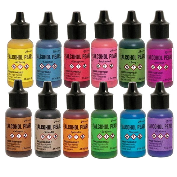 NEW Ranger PEARL Alcohol Inks Choose from 6 colors .5oz - Etsy 日本