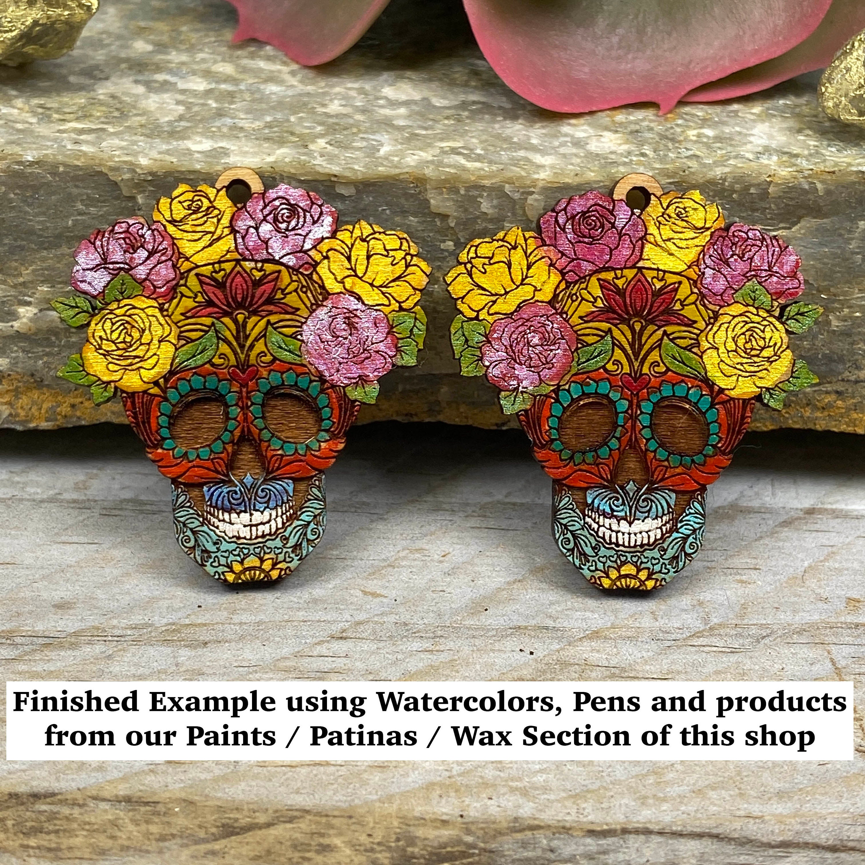 DIY Wood Charms Kit 2 Pick 4 Charm Styles Get 2 Pair of - Etsy