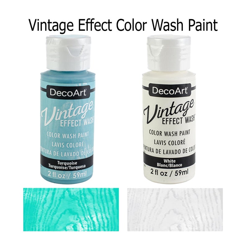 DecoArt Vintage Wash Effects Paint Etsy