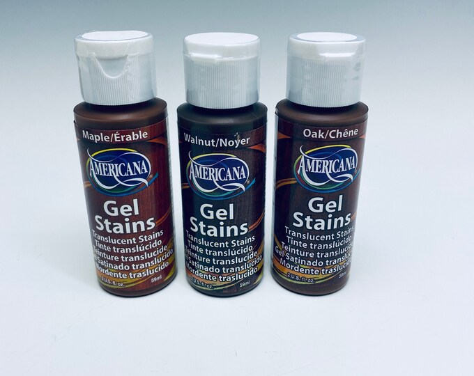 PP Americana Wood Gel Stain 2oz A Onestep Application That Eliminates