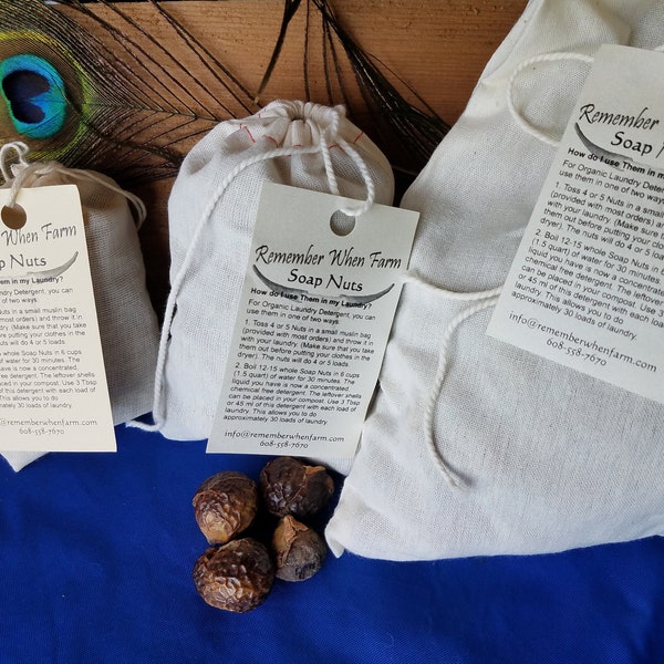Soap Nuts ~Berries~ Natural Green Laundry - Sample Bag