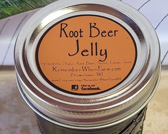 Root Beer Soda Jelly - 8oz