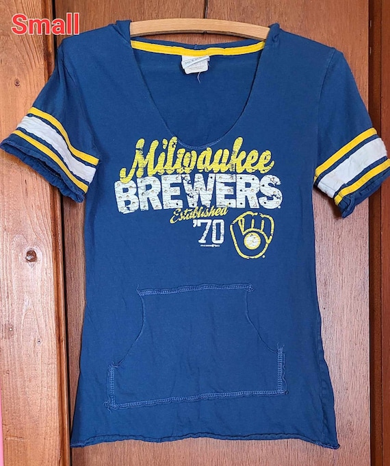 vintage milwaukee brewers t shirt