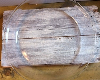 Vintage antique Pyrex 9" Clear Glass Pie Plate 209