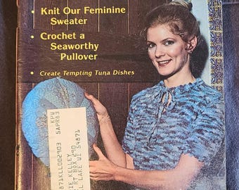 Vintage Antique Workbasket Magazine  1982