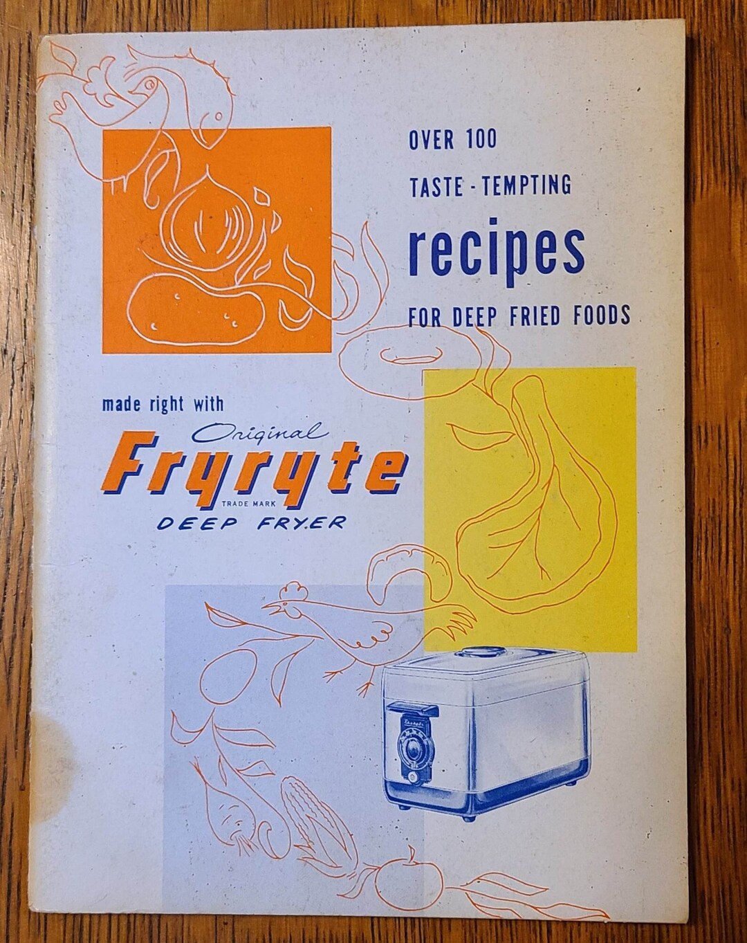 Vintage Fryryte Recipe Book Booklet 1950's Etsy