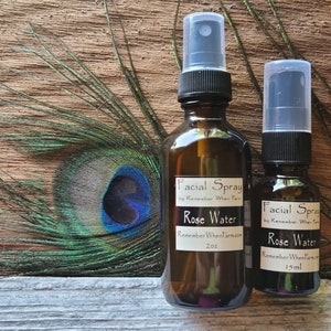 Rose Water Facial Spray - 15ml or 2oz