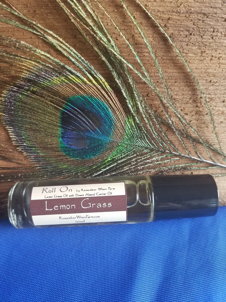 Lemon Grass Essential Oil Roll on 10ml Etsy