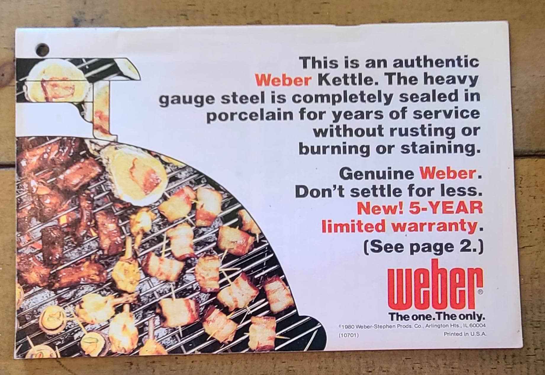 Vintage er Grill Cookbook Recipe Book Etsy