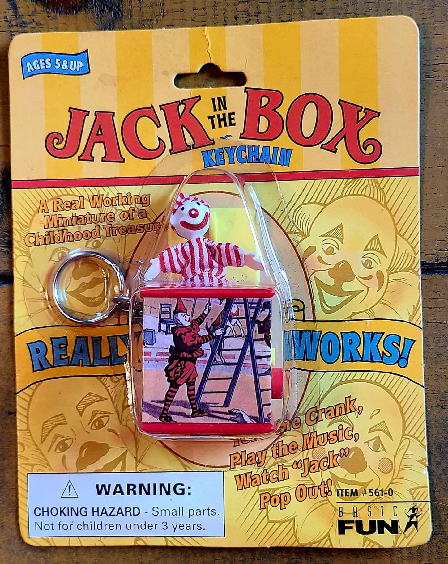 JACK IN THE BOX KEYCHAIN アメリカン雑貨 Vintage 1998 Jack in the Box Keychain NIB Sealed in Box - Etsy