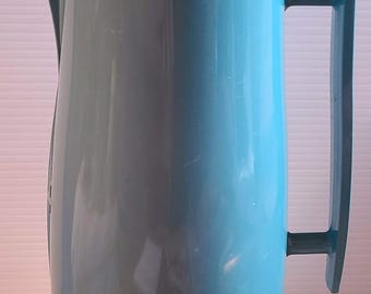 Vintage Antique Aladdin Beverage Butler blue quart