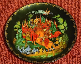 Vintage Collector Plate - Tianex - Bradford Exchange Russian Legend Series