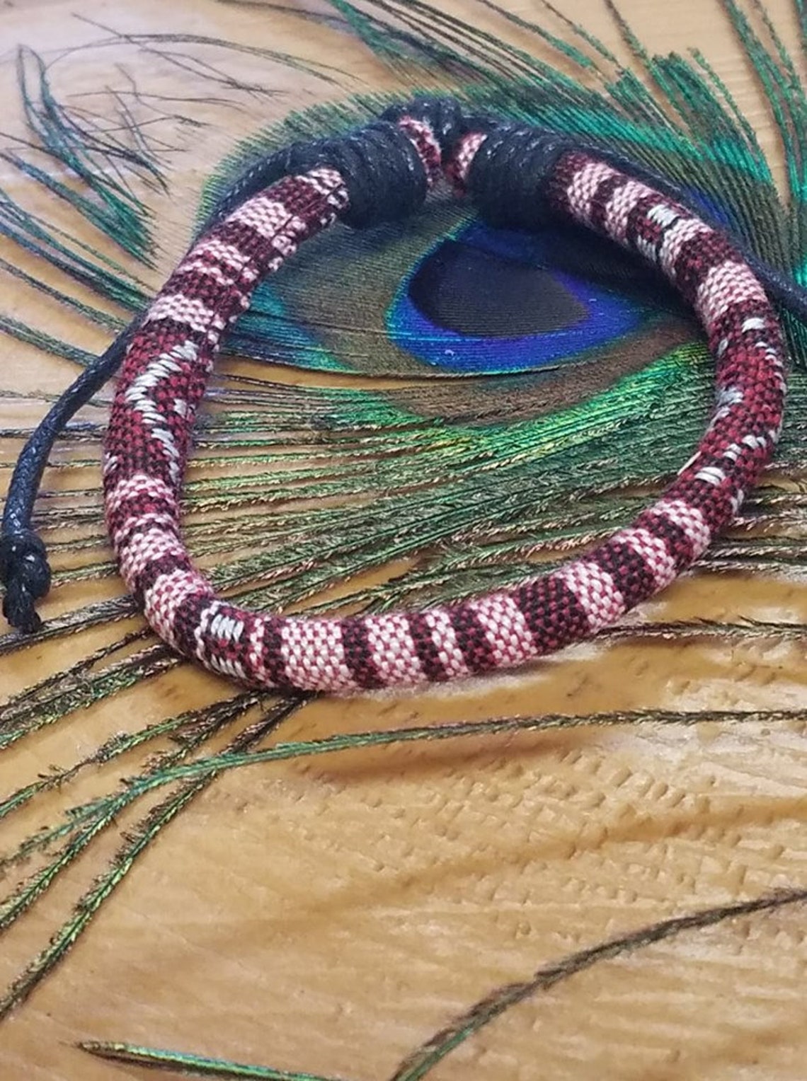 Cloth Braided Weaved Anklet/bracelet Men Unisex Etsy