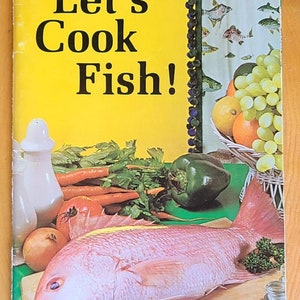 1976 Government-published Cookbook, &quot;Let&#39;s Cook Fish&quot;
