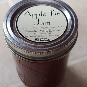Apple Pie Jam - 8oz
