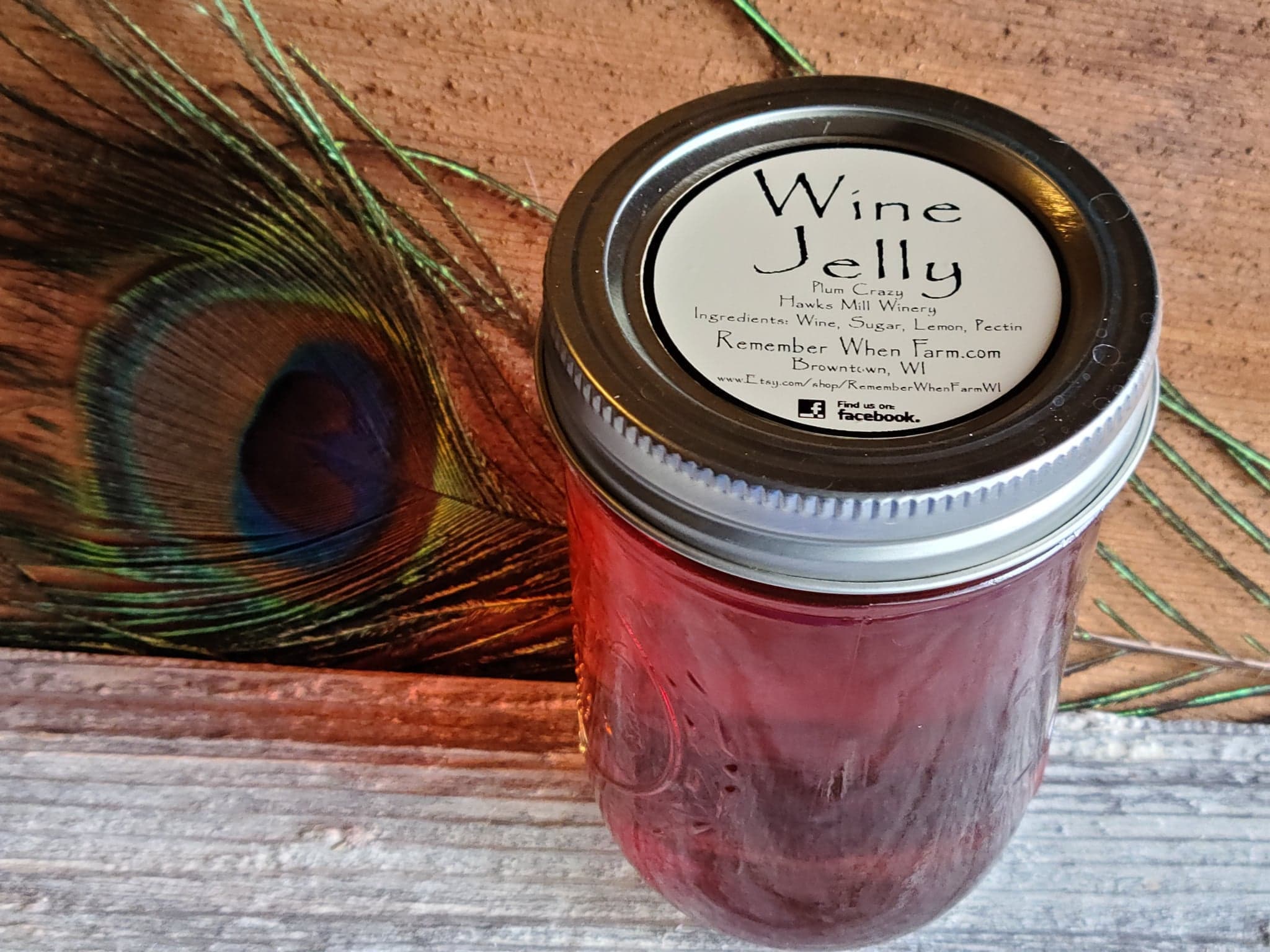 LIMITED Edition WINE Jelly 8oz Assorted Flavors Etsy