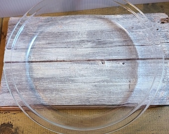Vintage antique Pyrex 9" Clear Glass Pie Plate 209