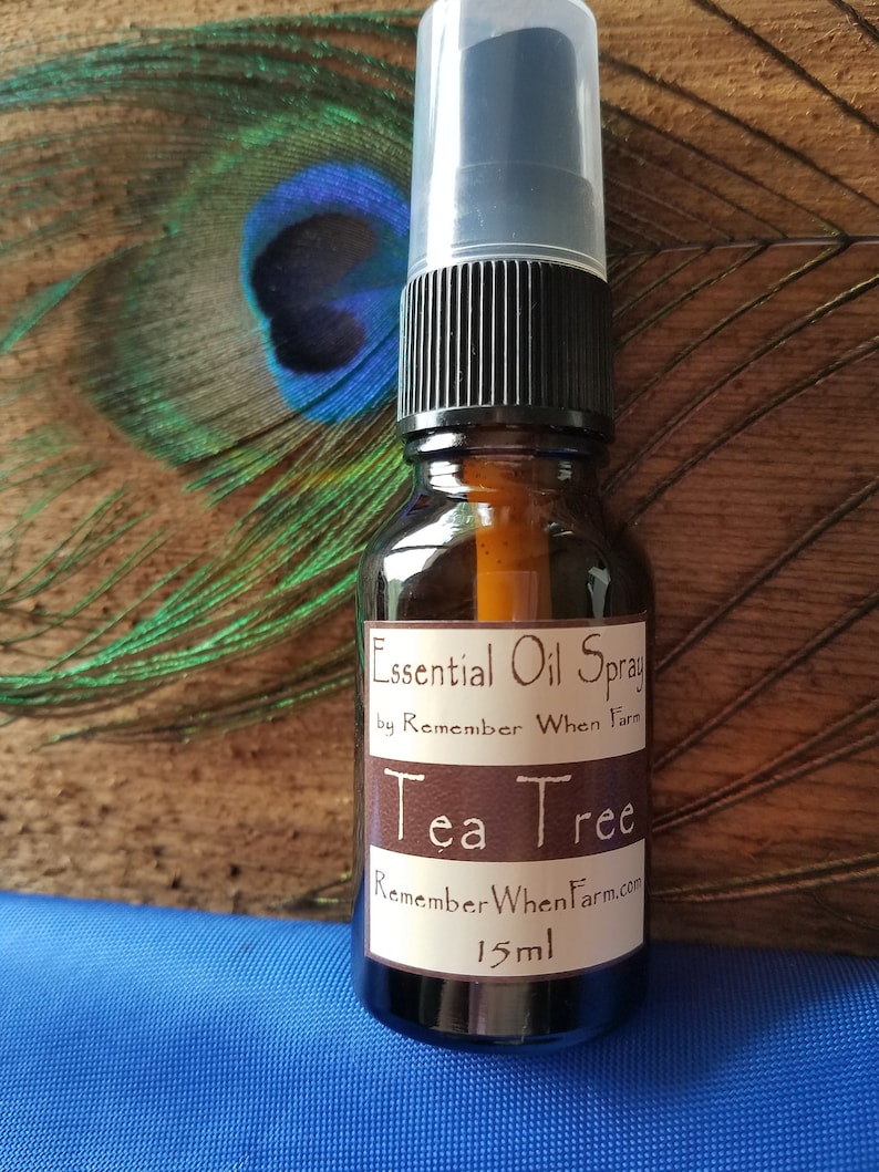 Tea Tree Spray Essential Oil 15ml Natural Etsy