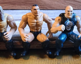 ECW Vintage Wrestling Action Figures - ECW - Wwf - Wrestling