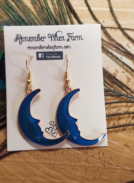 blue moon findings ear wire metal fish hook rhinestone silver 925 Mother Of Pearl Sun Face Hand Carving Sterling Earrings, 3/4