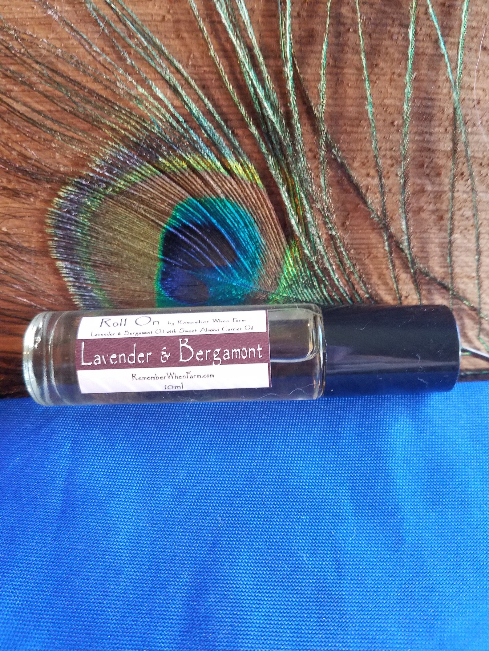 Lavender & Bergamont Essential Oil Roll on 10ml Etsy