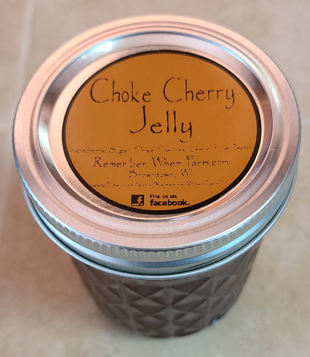 CHOKECHERRY Jelly 8oz Etsy